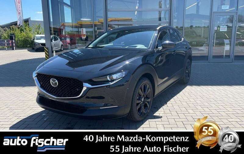 Jet black Neu 2025 Mazda CX-30 Homura-Line SUV | 30.690 € - Bild 1/4