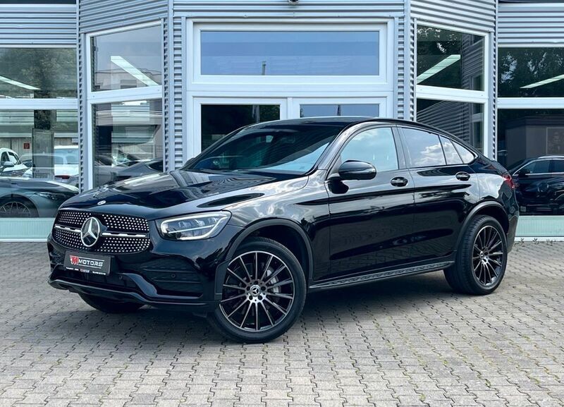 Schwarz Gebraucht 2020 Mercedes GLC300 AMG Coupé | 42.190 € (Guter Preis) - Bild 1/4