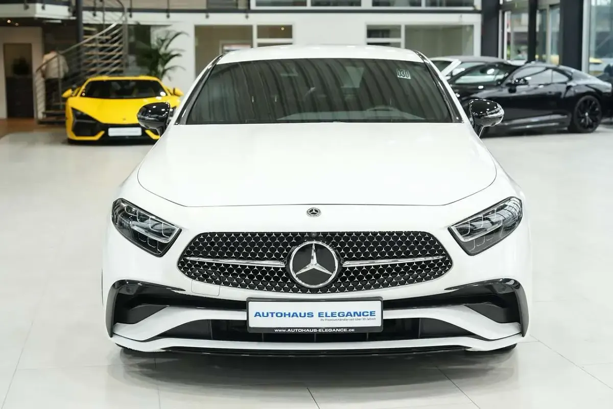 Gebraucht Mercedes CLS450 AMG line 367 PS (269 kW) 2022 Polarweiss  unilack Limousine