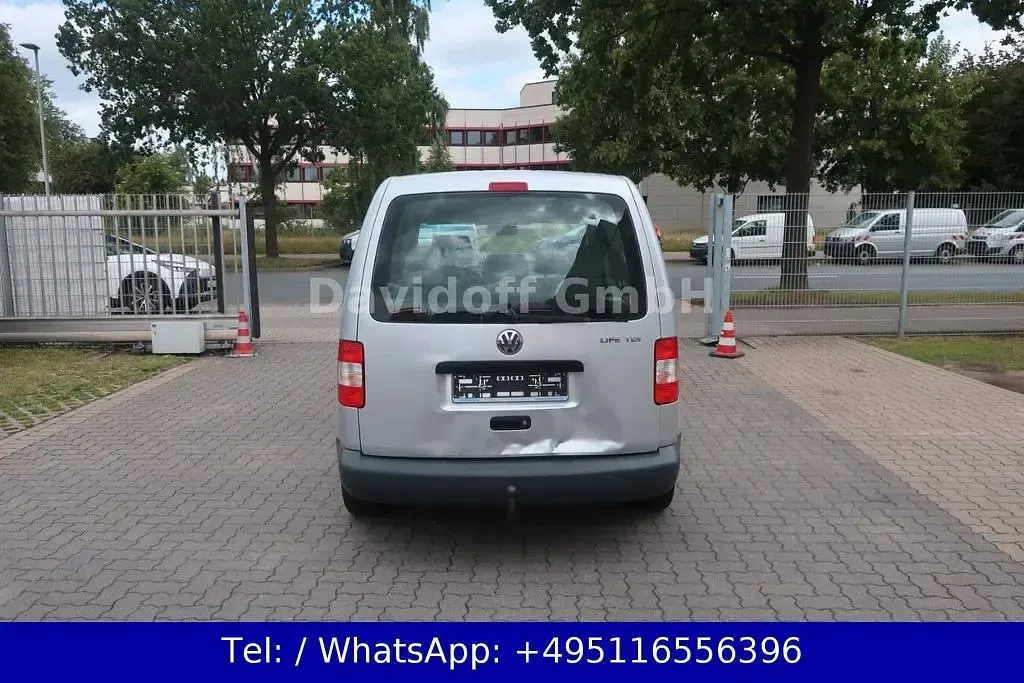 Gebraucht VW Caddy Life 105 PS (77 kW) 2008 Silber Van / Kleinbus
