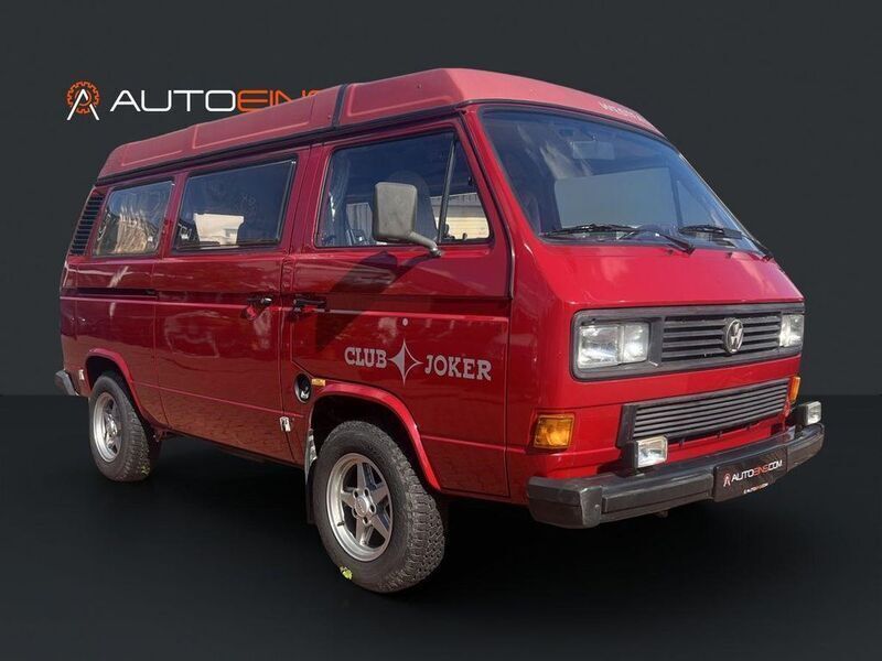 Rot Gebraucht 1988 VW T3 CLUB Van | 22.888 € - Bild 1/4