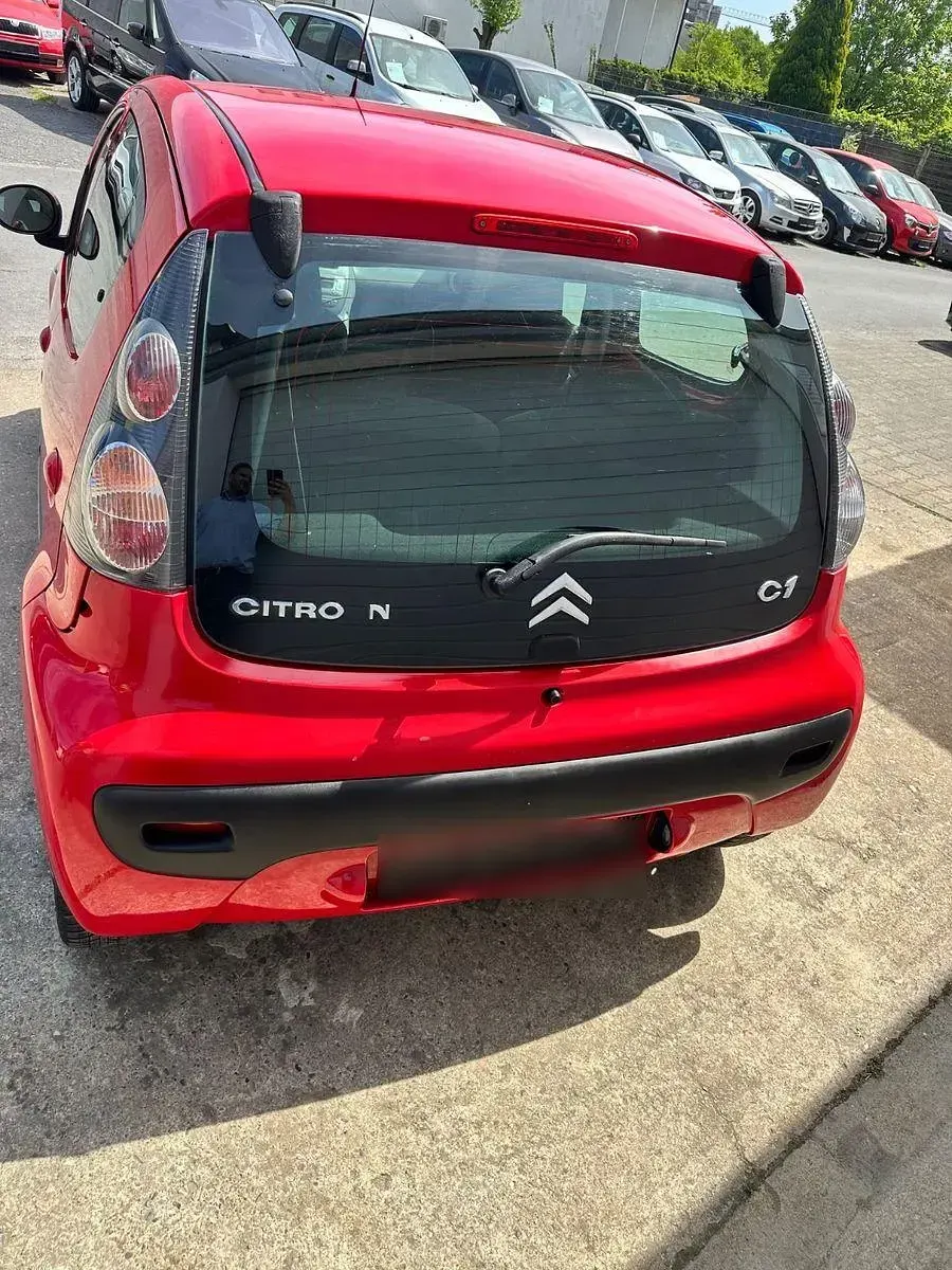 Gebraucht Citroën C1 68 PS (50 kW) 2008 Rot Kleinwagen