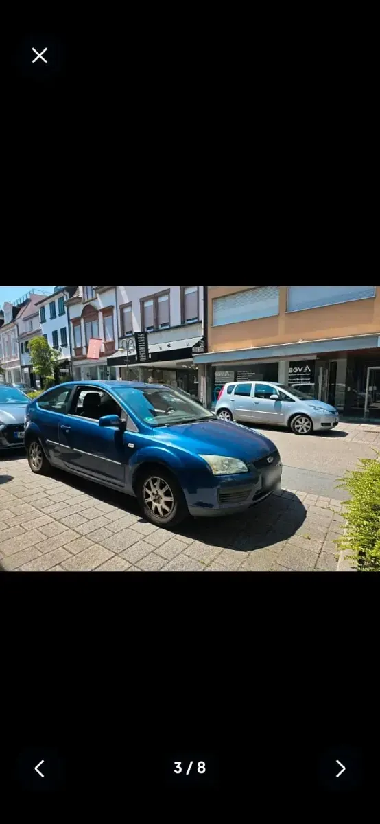 Gebraucht Ford Focus 80 PS (58 kW) 2006 Blau Kleinwagen