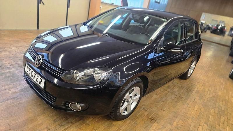 Gebraucht VW Golf VI Comfortline 122 PS (89 kW) 2010 Schwarz Kleinwagen
