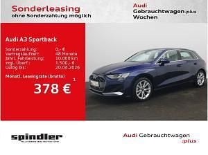 Gebraucht Audi A3 Advanced Plus 150 PS (110 kW) 2025 Blau (navarrablau metallic) Limousine