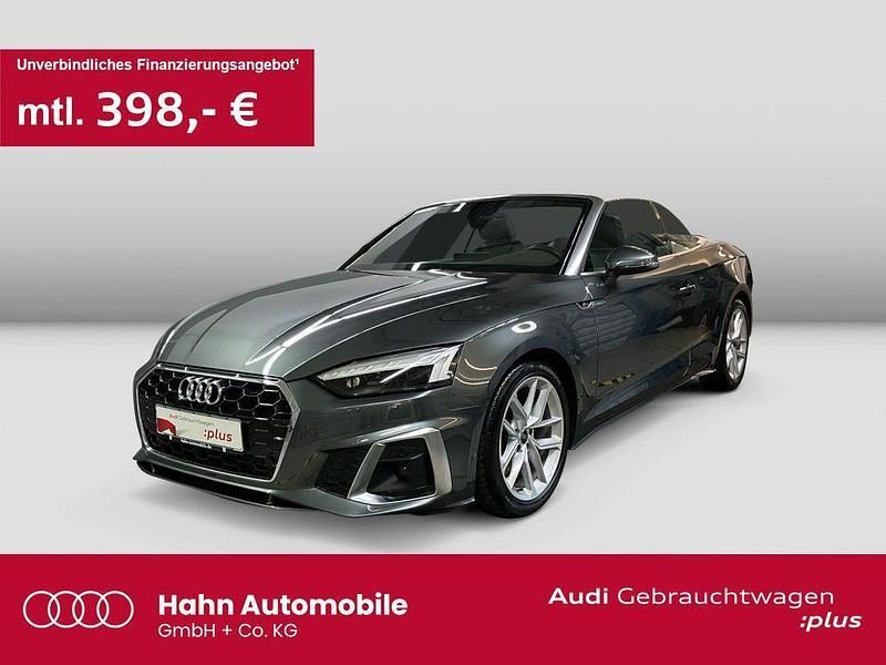 Daytonagrau perleffekt Gebraucht 2021 Audi A5 Cabriolet S-Line Cabrio | 34.460 € (Guter Preis) - Bild 1/3