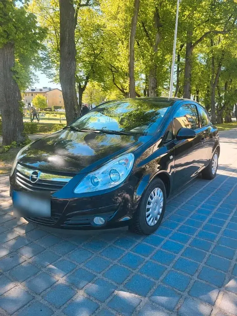 Gebraucht Opel Corsa 90 PS (66 kW) 2009 Schwarz Kleinwagen