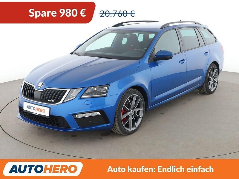 Gebraucht Skoda Octavia RS 230 PS (169 kW) 2018 Blau Kombi