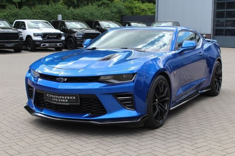 Blau Gebraucht 2018 Chevrolet Camaro | 39.900 € (Etwas zu teuer) - Bild 1/4