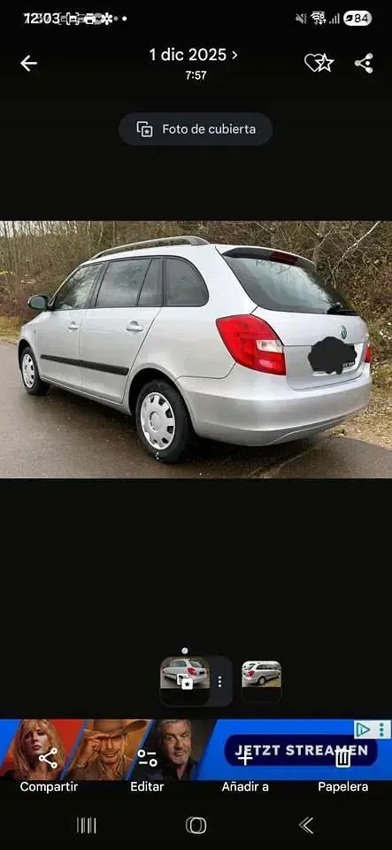 Gebraucht Skoda Fabia 69 PS (50 kW) 2008 Kombi