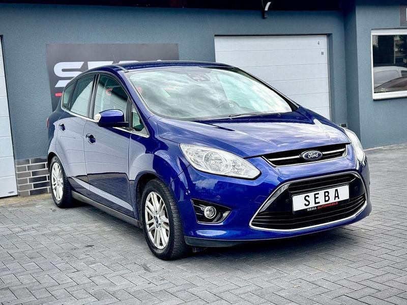 Blau Gebraucht 2014 Ford C-MAX Titanium Van / Kleinbus | 3.999 € (Fairer Preis) - Bild 1/4