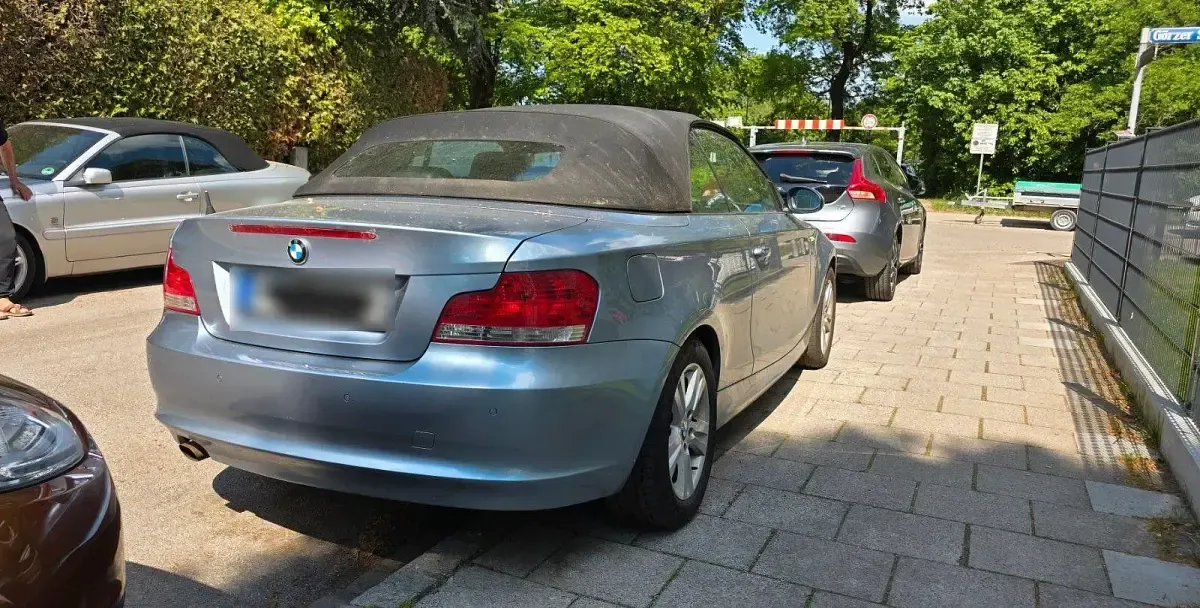 Gebraucht BMW 118 Cabriolet 143 PS (105 kW) 2008 Silber Cabrio