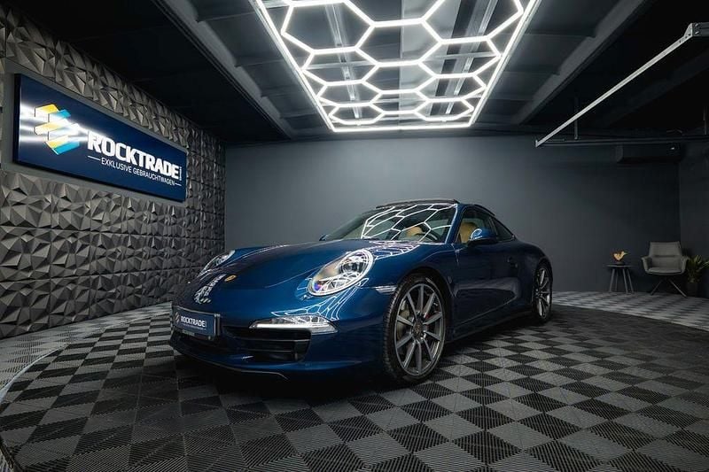 Blau Gebraucht 2013 Porsche 911 Carrera 4S Coupé | 77.990 € - Bild 1/4