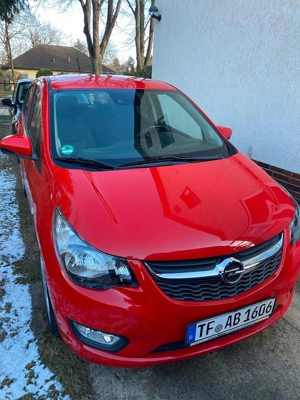 Gebraucht Opel Karl 74 PS (54 kW) 2016 Rot Kleinwagen