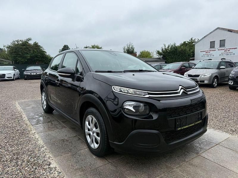 Noir perla nera Gebraucht 2019 Citroën C3 Feel Kleinwagen | 9.499 € (Fairer Preis) - Bild 1/4