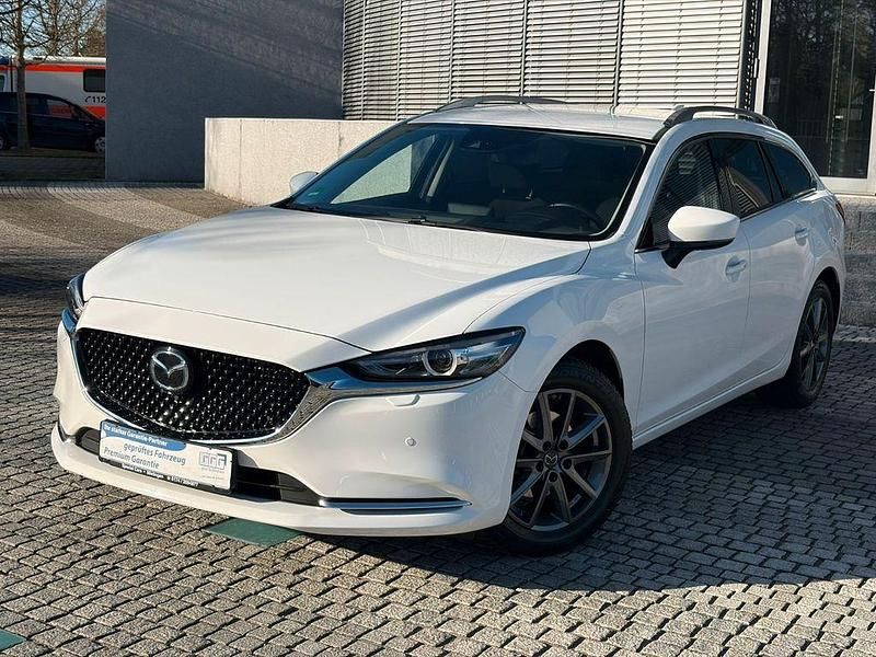 Gebraucht Mazda 6 Sports-Line 165 PS (121 kW) 2020 Weiß Kombi
