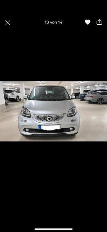 Silber Gebraucht 2019 Smart ForFour Passion Kleinwagen | 16.900 € (Teuer) - Bild 1/4