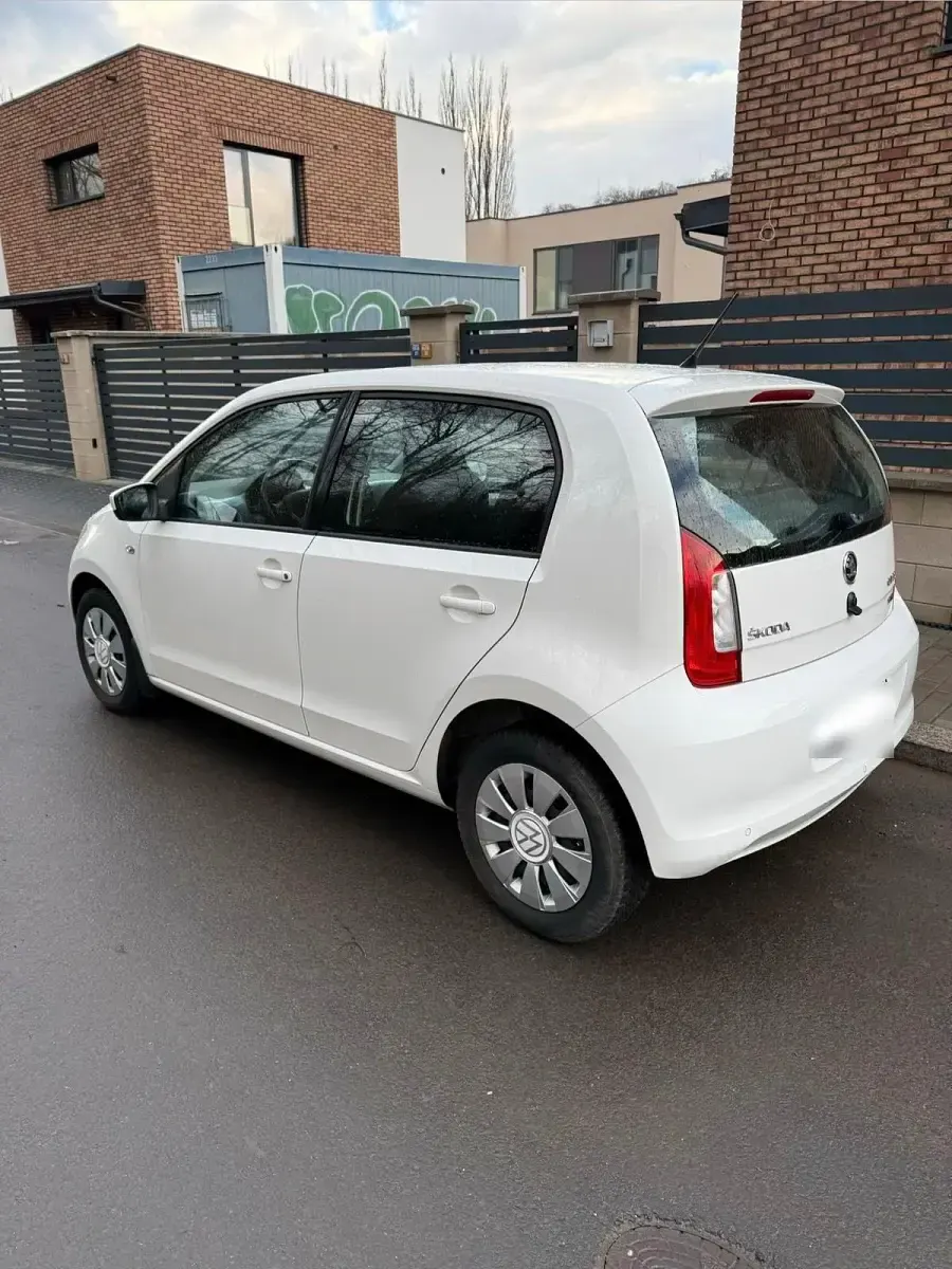 Gebraucht Skoda Citigo 50 PS (36 kW) 2015 Weiß Kleinwagen