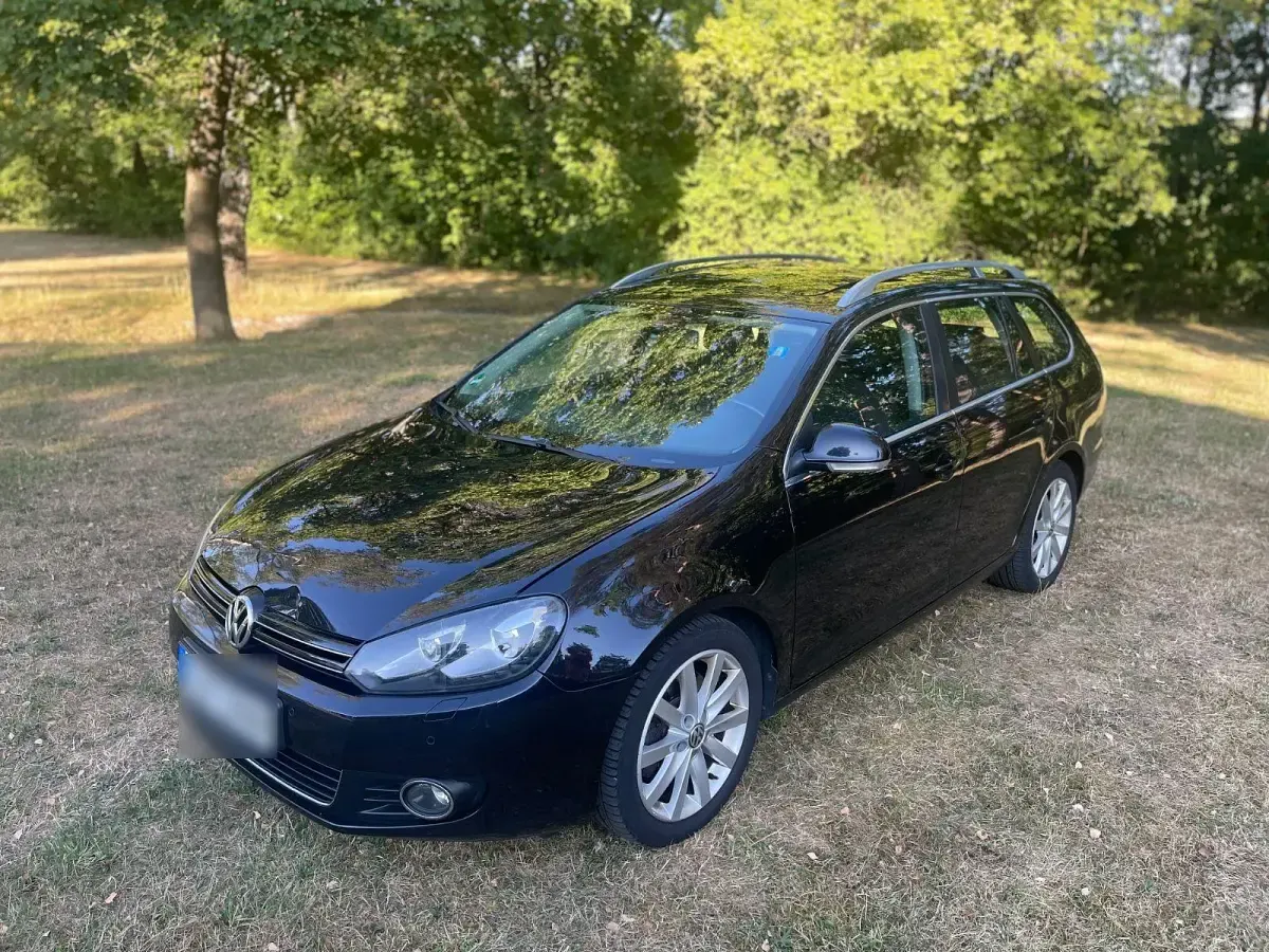 Gebraucht VW Golf VI Highline 160 PS (117 kW) 2012 Schwarz Kombi