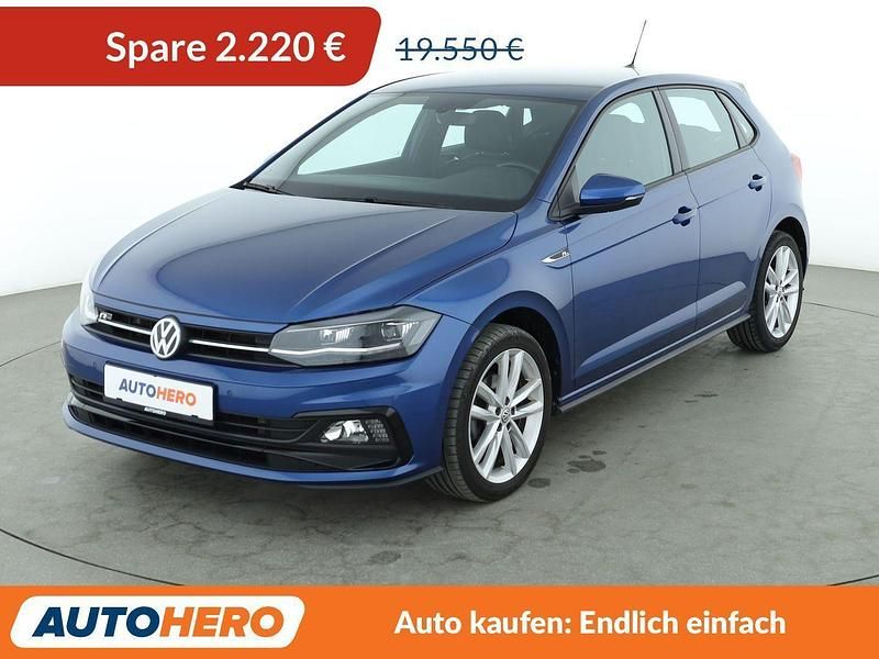 Blau Gebraucht 2019 VW Polo Highline Limousine | 17.330 € (Fairer Preis) - Bild 1/3