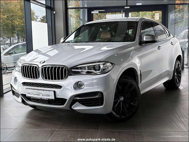 Gebraucht BMW X6 M50 381 PS (280 kW) 2017 Perlsilber SUV