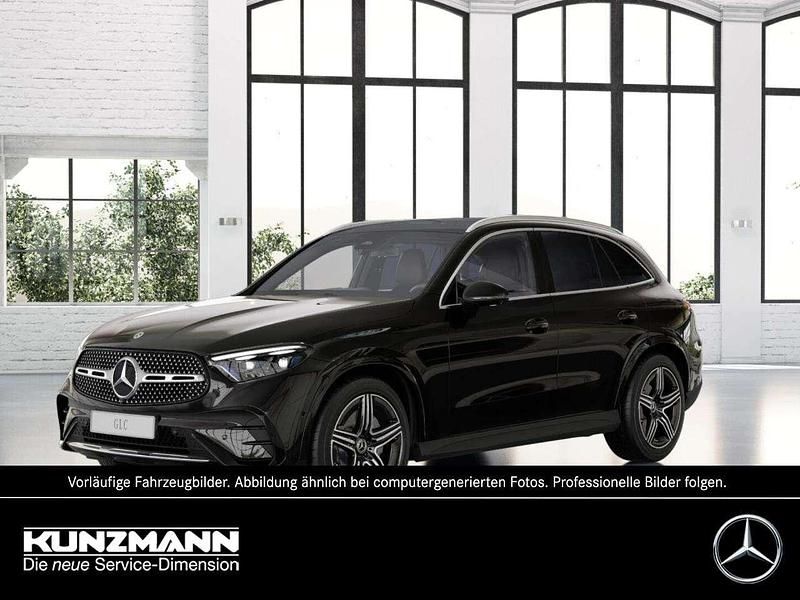 Obsidianschwarz metallic Gebraucht 2025 Mercedes GLC220 AMG SUV | 57.990 € (Fairer Preis) - Bild 1/4