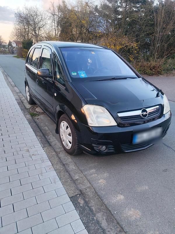 Gebraucht Opel Meriva 105 PS (77 kW) 2008 Schwarz Van / Kleinbus