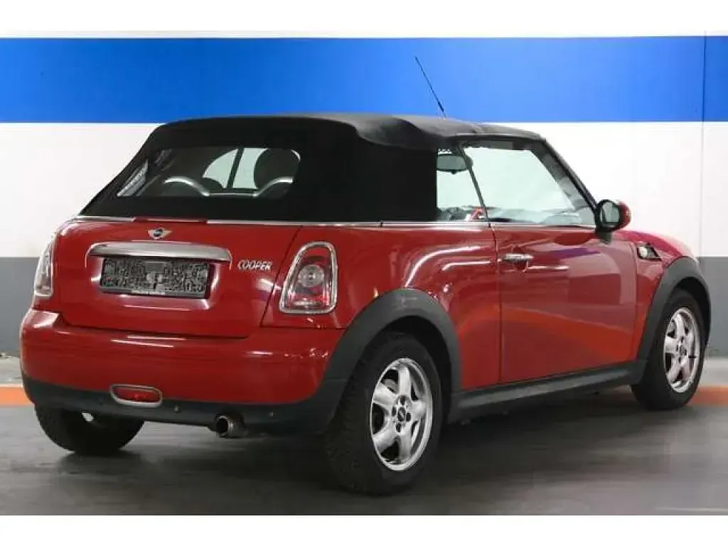 Gebraucht Mini Cooper Cabriolet Pepper 120 PS (88 kW) 2009 Rot Cabrio