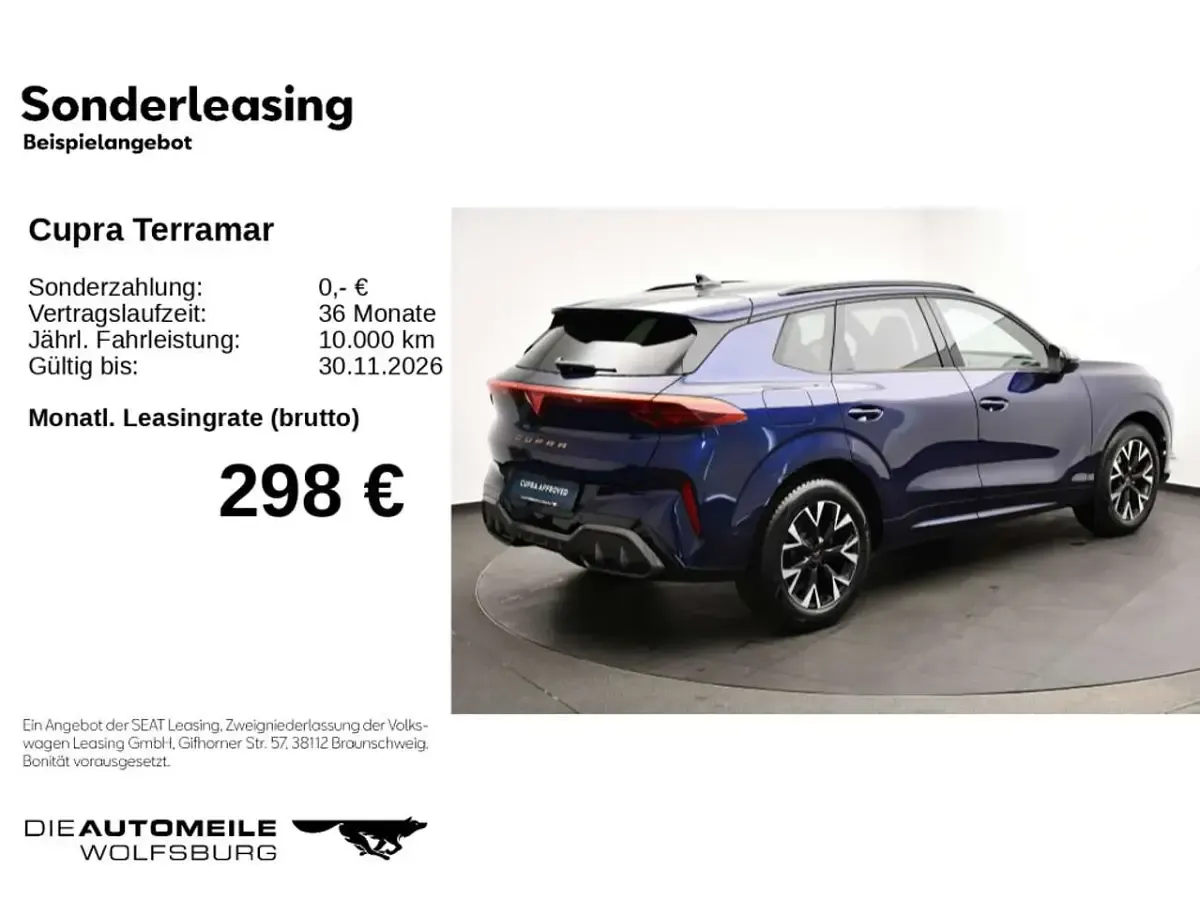 Gebraucht Cupra Terramar 150 PS (110 kW) 2025 Kosmosblau SUV