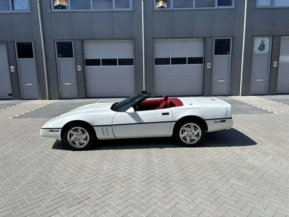 Gebraucht Corvette C4 249 PS (183 kW) 1990 Weiß Cabrio