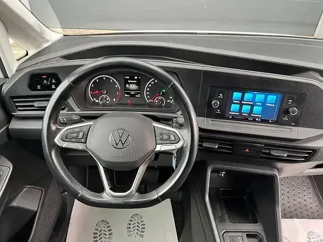 Gebraucht VW Caddy 114 PS (83 kW) 2021 Weiß Van / Kleinbus