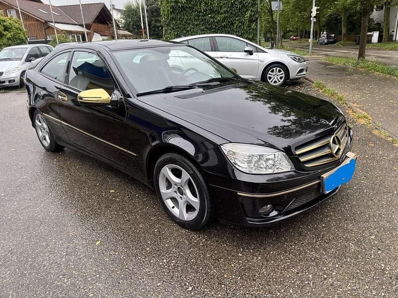 Schwarz Gebraucht 2009 Mercedes 200 Coupé | 3.190 € (Superpreis) - Bild 1/4