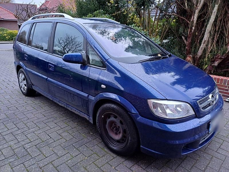 Gebraucht Opel Zafira 125 PS (91 kW) 2004 Blau Van / Kleinbus