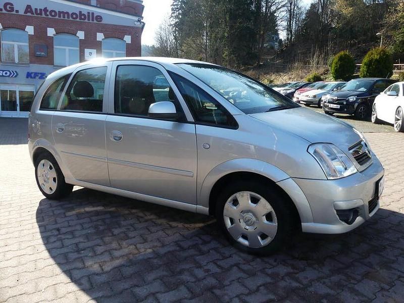 Gebraucht Opel Meriva 105 PS (77 kW) 2007 Silber Van / Kleinbus