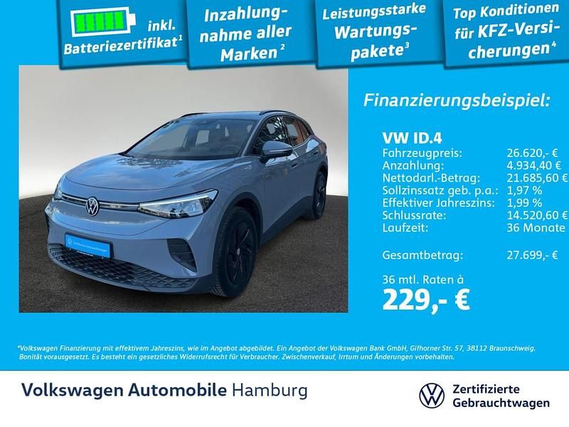 Gebraucht VW ID.4 Pure 125 kW (170 PS) 2023 Mondsteingrau SUV