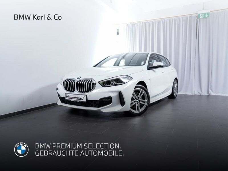 Weiss Gebraucht 2023 BMW 118 Efficient Dynamics Kleinwagen | 23.710 € (Guter Preis) - Bild 1/4