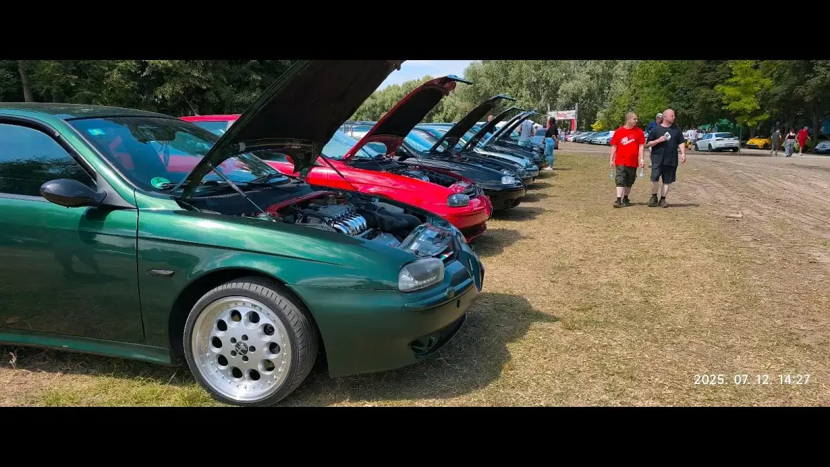 Gebraucht Alfa Romeo 156 192 PS (141 kW) 2001 Grün Kombi