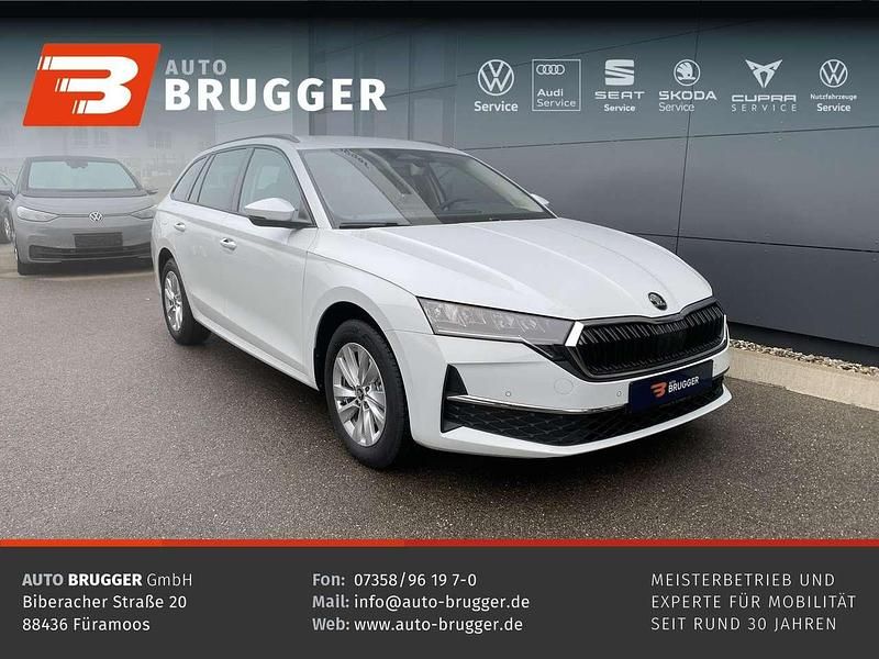 Moonweiss metallic Neu 2025 Skoda Octavia Selection Kombi | 34.880 € (Guter Preis) - Bild 1/4