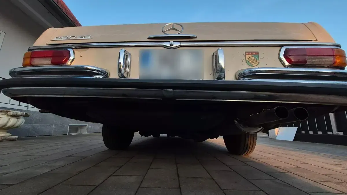 Gebraucht Mercedes S280 160 PS (117 kW) 1970 Weiß Limousine