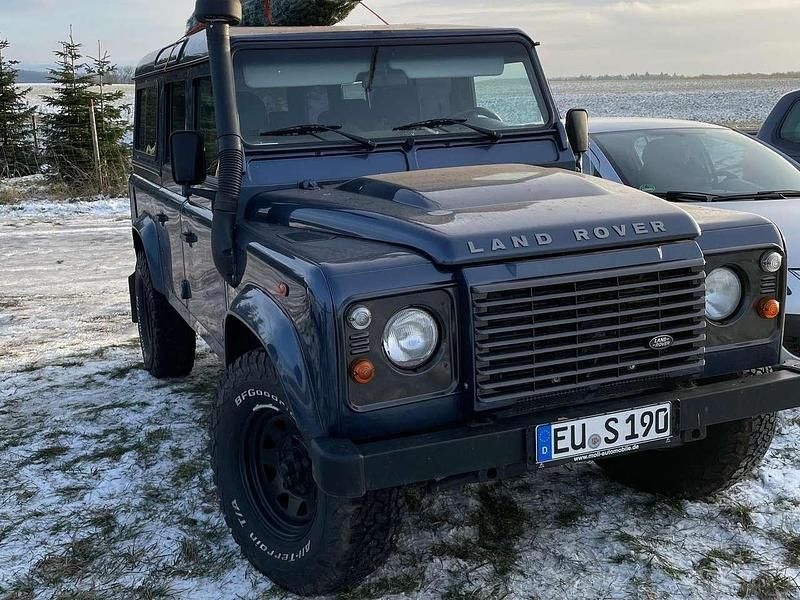 Gebraucht Land Rover Defender SE 122 PS (89 kW) 2008 Blau Kombi
