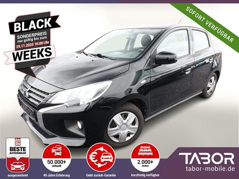 Schwarz Gebraucht 2023 Mitsubishi Space Star Kleinwagen | 10.488 € (Guter Preis) - Bild 1/4