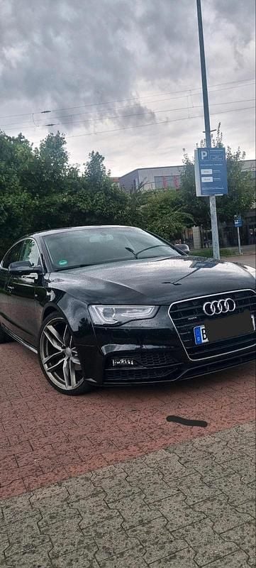 Schwarz Gebraucht 2017 Audi A5 S-Line Coupé | 20.400 € (Superpreis) - Bild 1/4