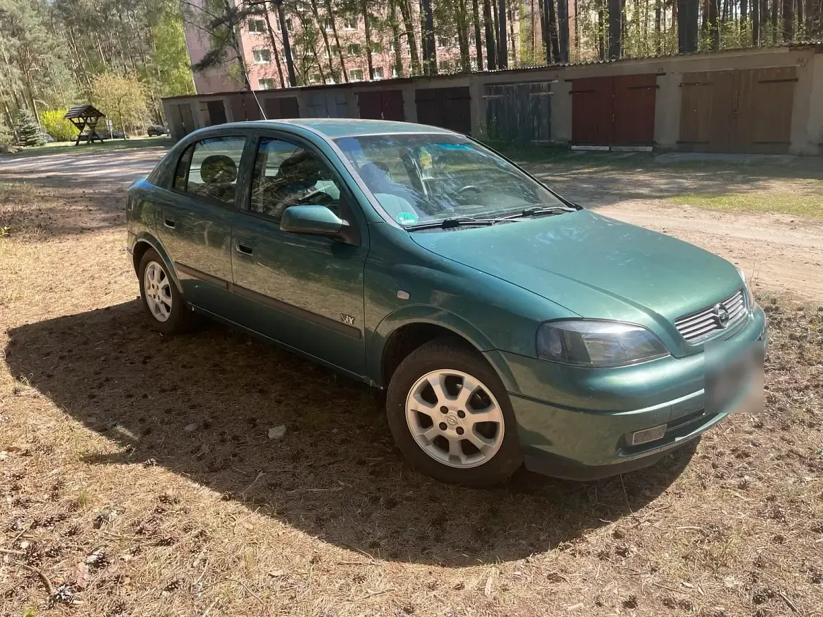 Gebraucht Opel Astra 84 PS (61 kW) 2003 Grün Kleinwagen