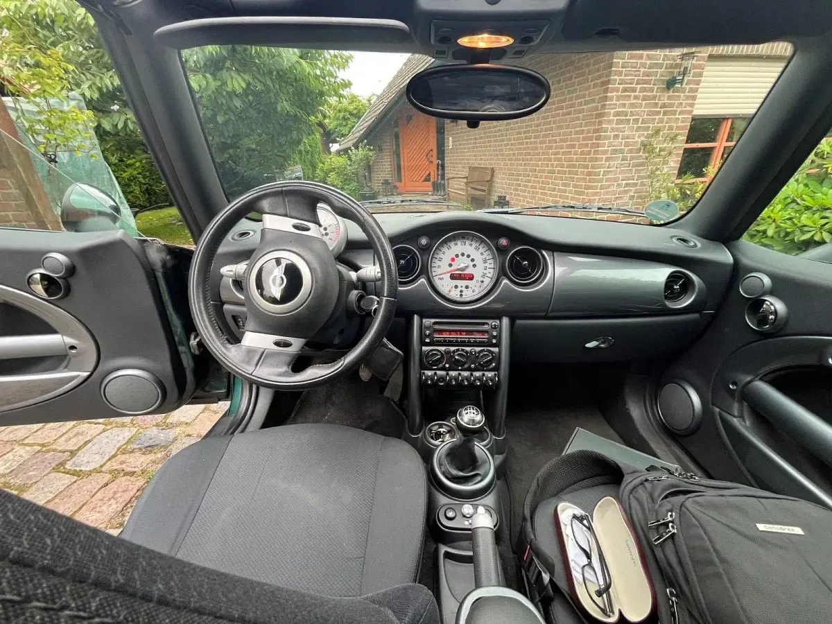 Gebraucht Mini Cooper Cabriolet 116 PS (85 kW) 2008 Grün Cabrio