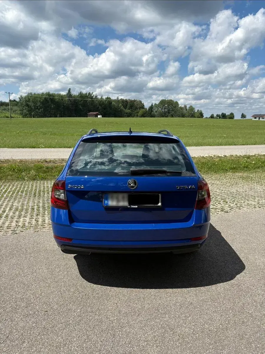 Gebraucht Skoda Octavia Ambition 116 PS (85 kW) 2020 Blau Kombi