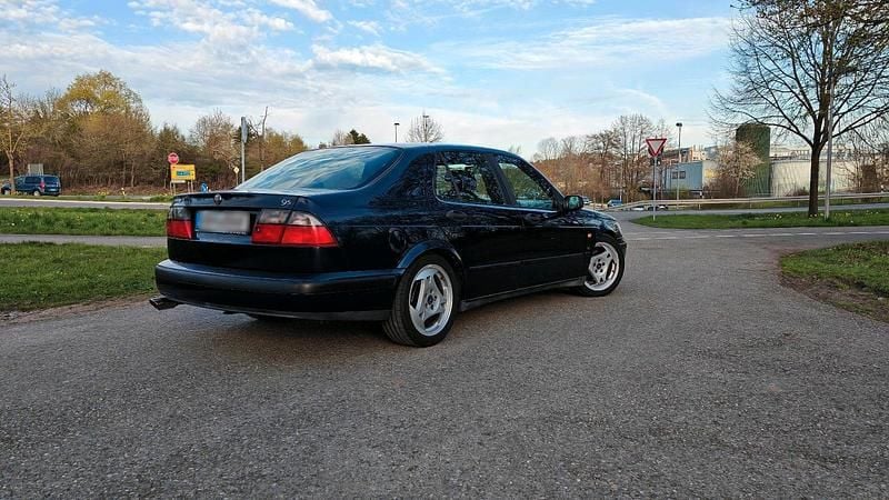 Używany Saab 9-5 200 KM (147 kW) 2001 Niebieski Sedan/Limuzyna