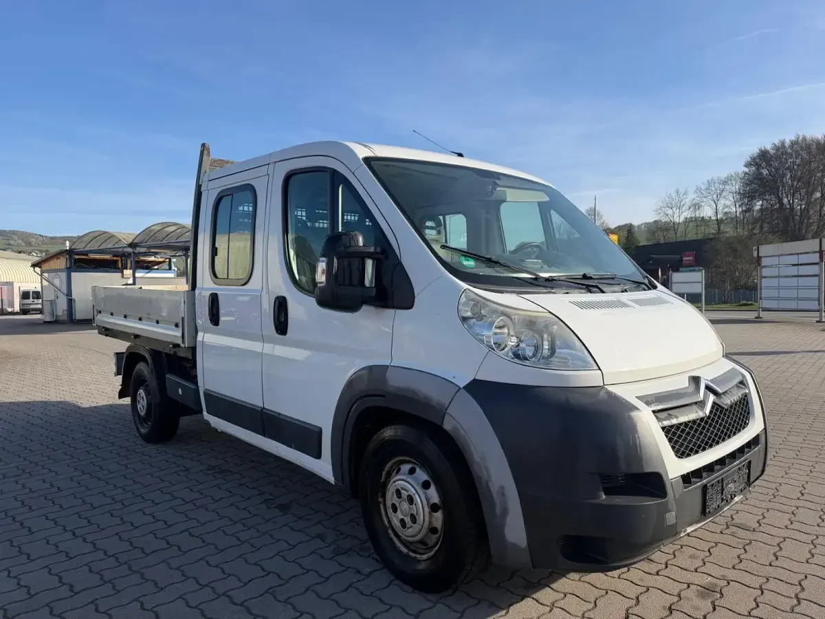 Gebraucht Citroën Jumper 131 PS (96 kW) 2012 Weiß Van / Kleinbus