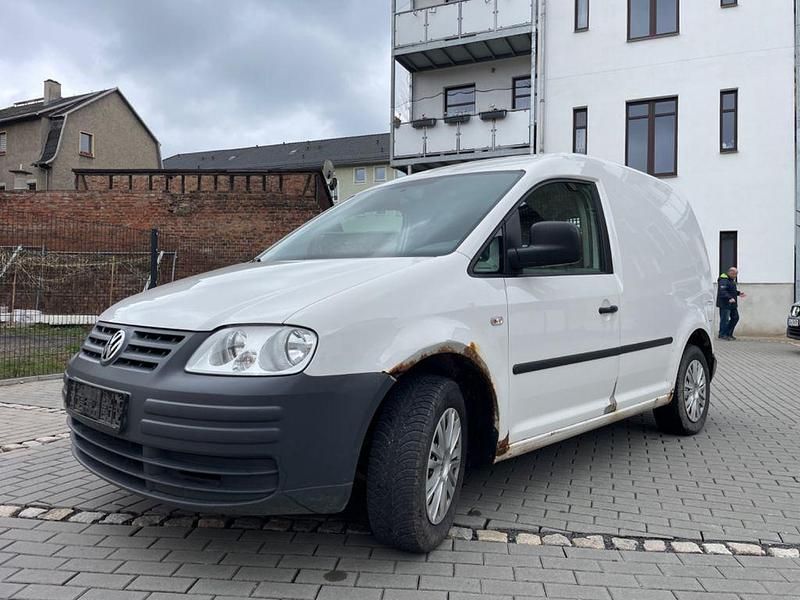 Gebraucht VW Caddy 69 PS (50 kW) 2009 Weiß Van / Kleinbus