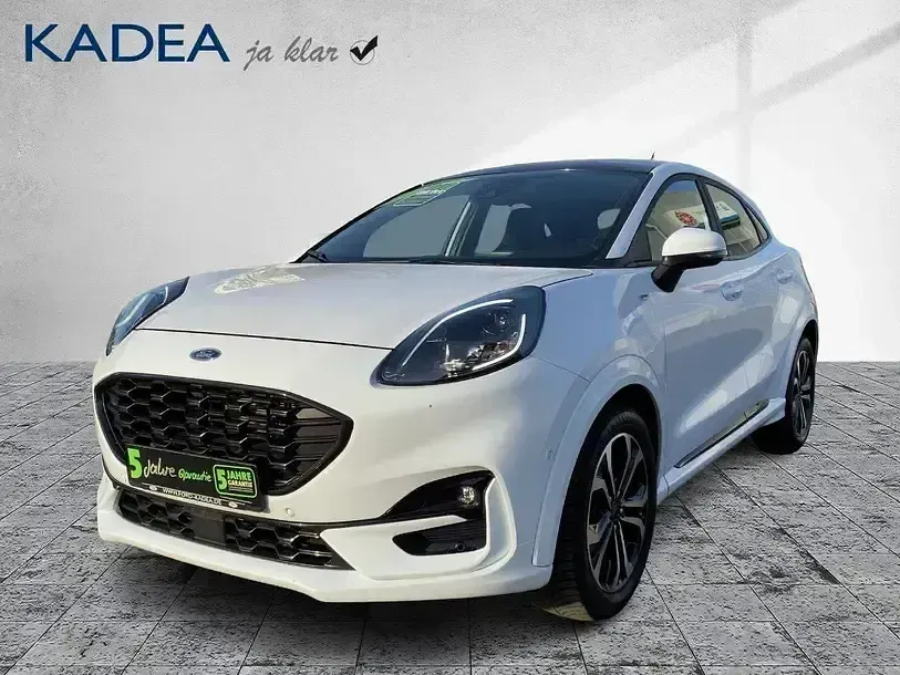 Gebraucht Ford Puma ST 125 PS (91 kW) 2023 Frostweiß SUV