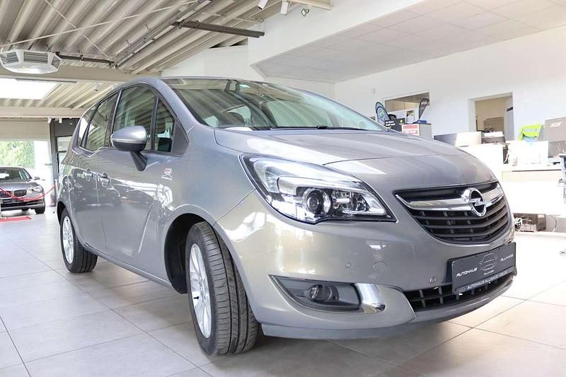 Gebraucht Opel Meriva Style 120 PS (88 kW) 2016 Muskatgrau/muskat braunm2 Van / Kleinbus
